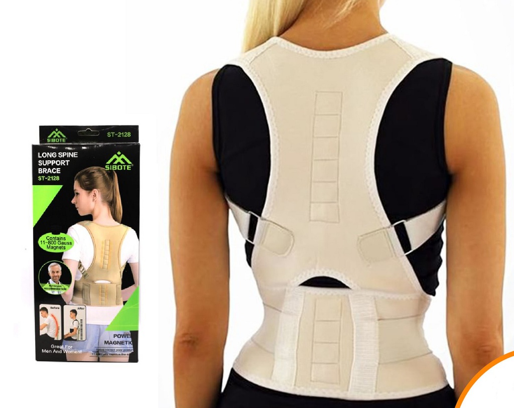 Faja Corrector de Postura Soporte de Espalda Magnetica 2128