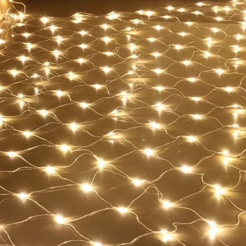 Cortina Red de Luz Calida 240 Led 3m x 3m