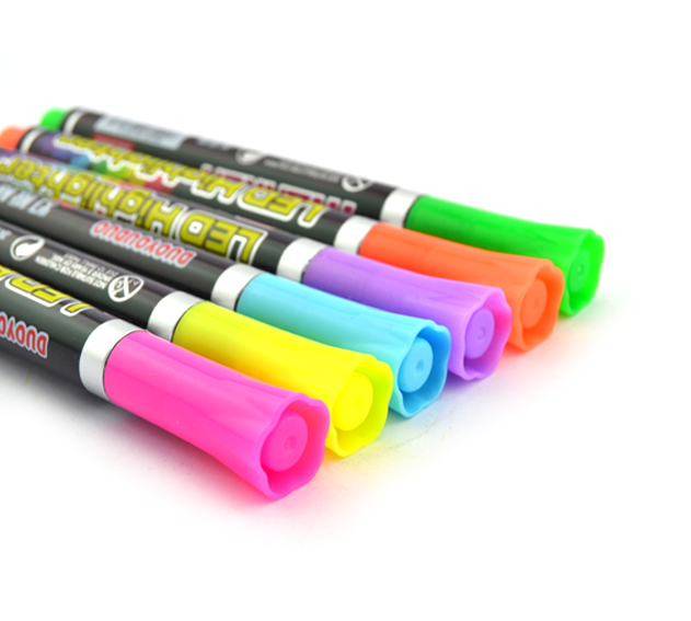 Fibrones de Neon para Pizarra Led x6u