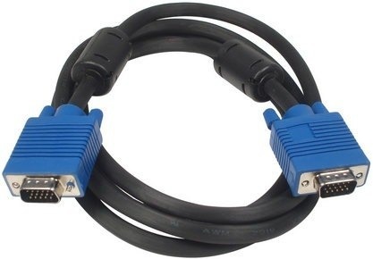 Cable VGA a VGA macho - macho 1,5m con doble filtro RC1608