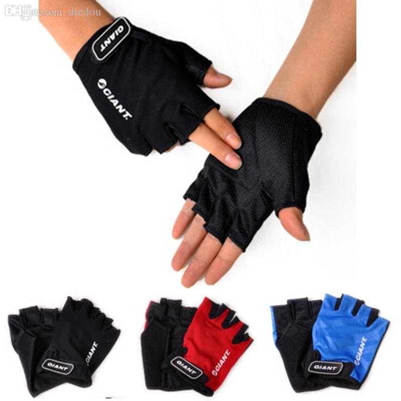 Guantes de Gel para Bicicleta Giant dedo corto