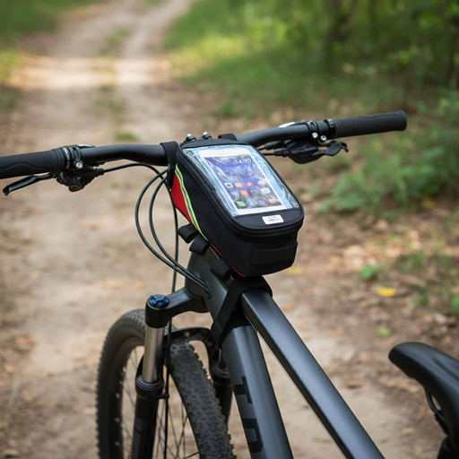 Soporte Estuche de Celular Impermeable para Bicicleta