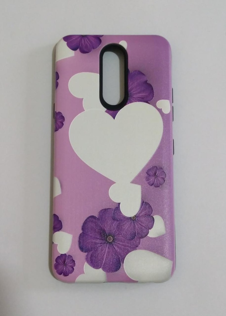Tpu Rigido Estampado Royal LG K40 Corazon