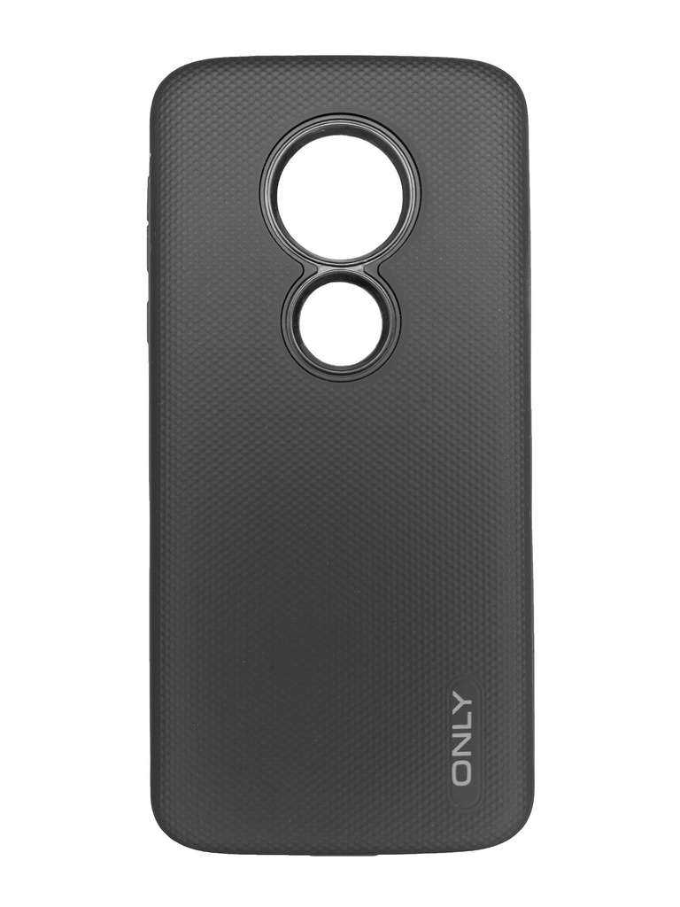 TPU Rigido Texturado Motorola Moto E5 / G6 Play negro