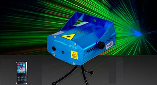 Laser Multipunto con efectos Audioritmico con control EMS-05R