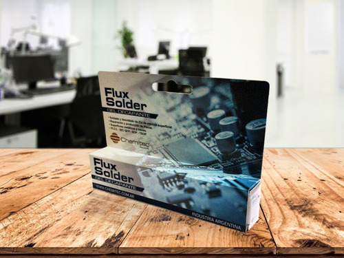 Gel Decapante Flux para Soldar Chemitec Jeringa 10cc