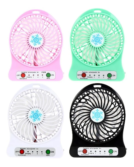 Mini Ventilador Usb Recargable