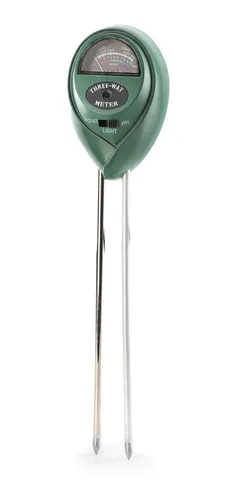 Medidor de Suelo Ph Humedad y Luz