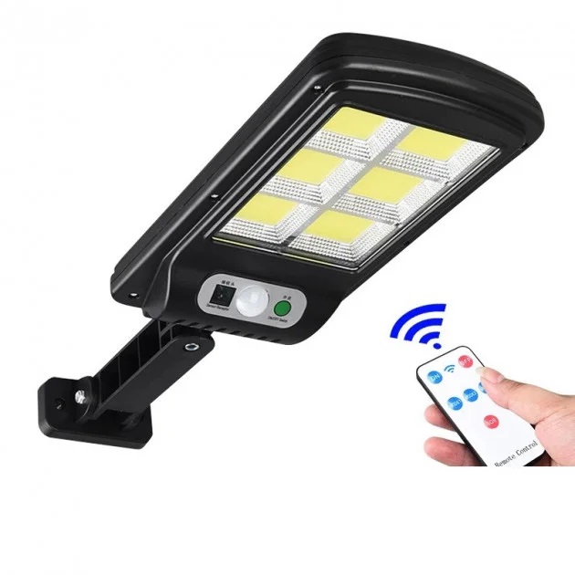 Luminaria Led Solar con Sensor y Control Seisa KQ-D01