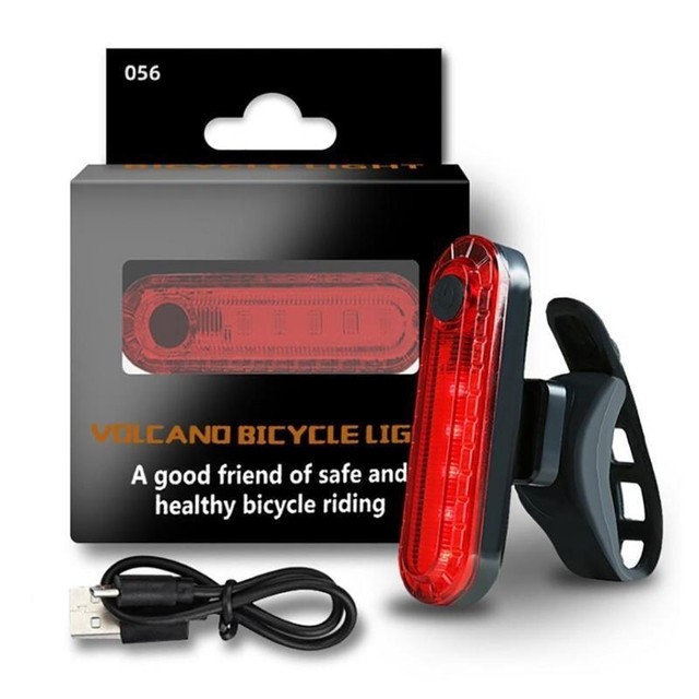 Luz Trasera para Bicicleta Recargable Usb FY-056