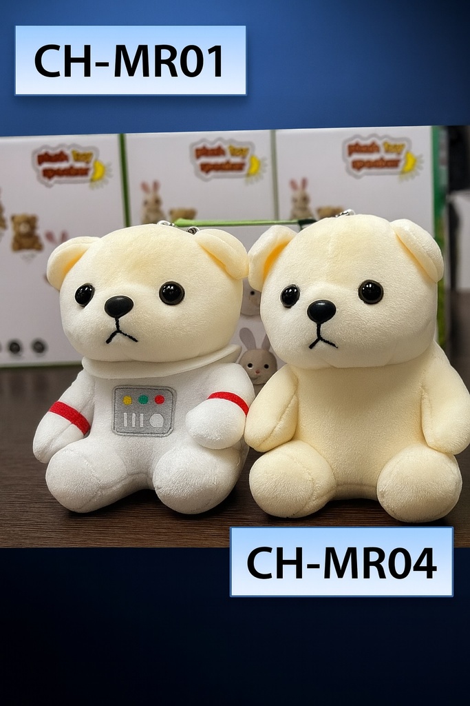 Parlante Portatil Llavero Peluche Micro Sd Usb Aux CH-MR01 / CH-MR04