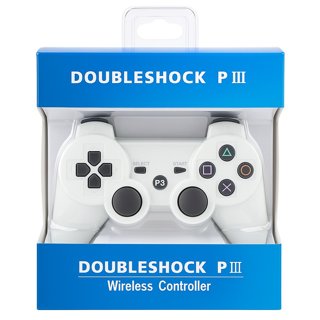 Joystick PS3 Generico Blanco