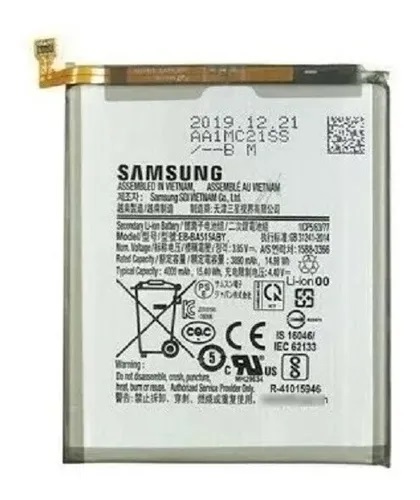 Bateria Samsung A51 A515 A515f 3890 Original (SERVICE PACK)