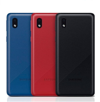 Tapa Trasera Samsung A01 Core Rojo