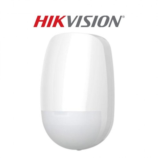 Sensor Inalambrico Detector de Movimiento PIR infrarrojo Hikvision DS-PDP15P-EG2-WB