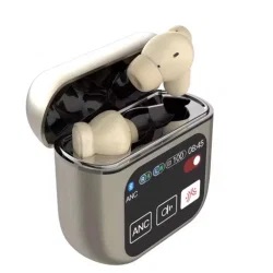 Auricular Bluetooth 5.4 Doble SE-60 con Base Cargadora