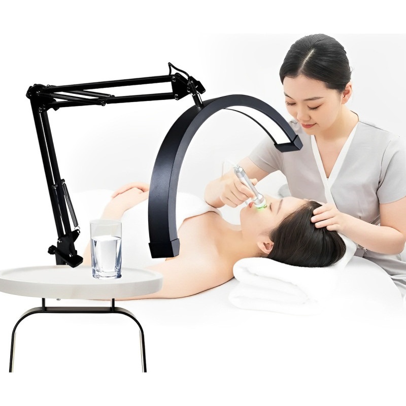 Lampara Led Media Luna con Soporte Articulado (3 modos)