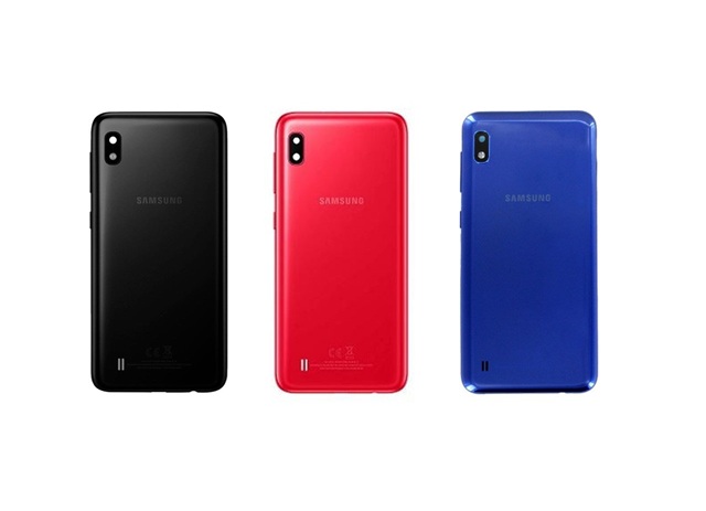 Tapa Trasera Samsung A10 Rojo