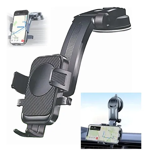 Soporte Universal de celular o GPS 360° con Sopapa RA145