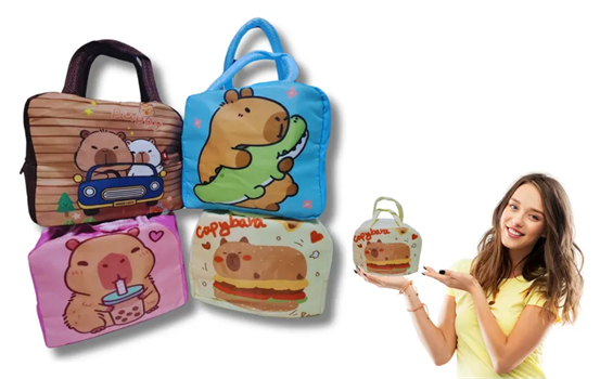 Bolso Lunchera Termica Capibara (22x18x10cm)