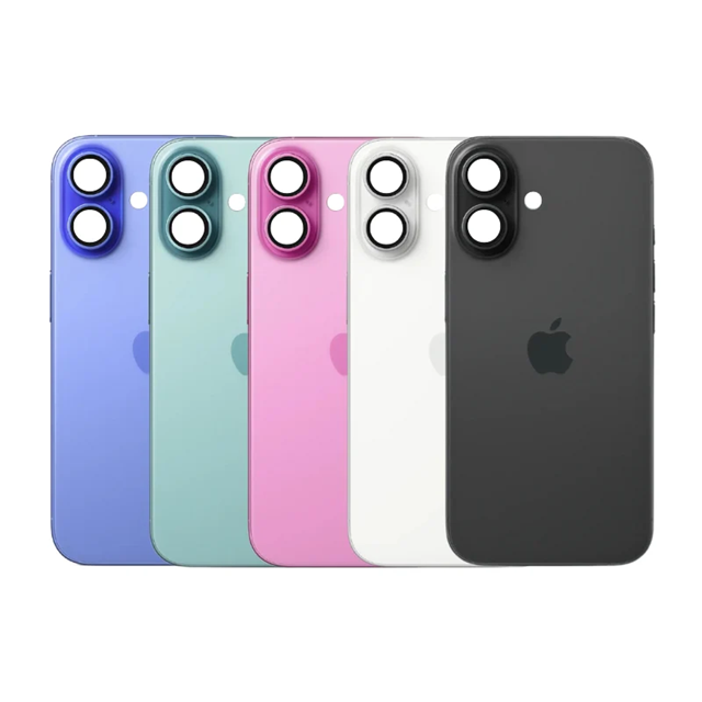 Tapa Trasera Iphone 16 Plus Negro