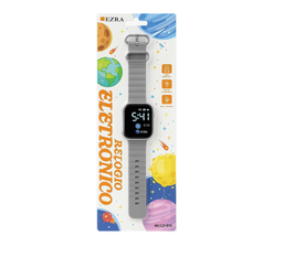 Reloj Pulsera Digital Engomado Cuadrado