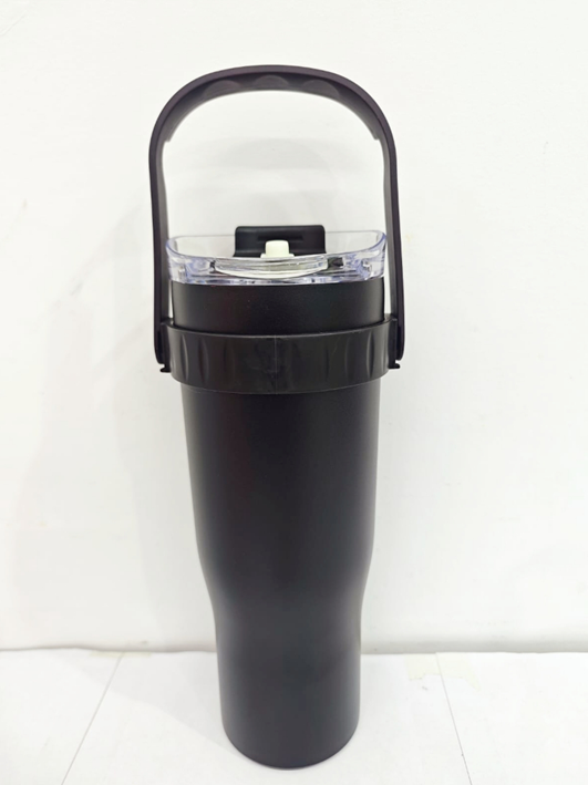 Vaso Quencher con Soporte para Celular 1.2L (Negro)