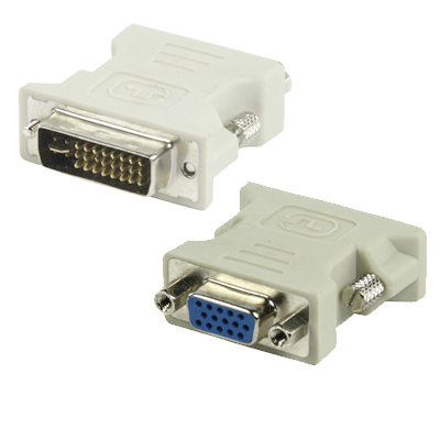 Adaptador DVI-I Macho a VGA Hembra (24+5 pines)