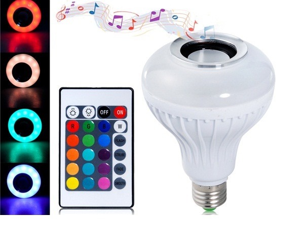 Foco Parlante Bluetooth con control