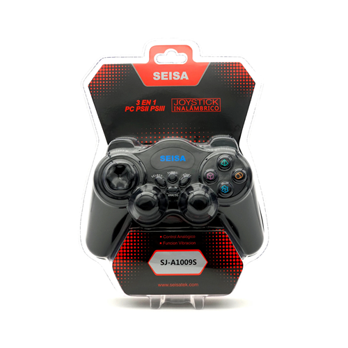 Joystick Seisa 3 en 1 PC/PS2/PS3 inalambrico SJ-A1009S