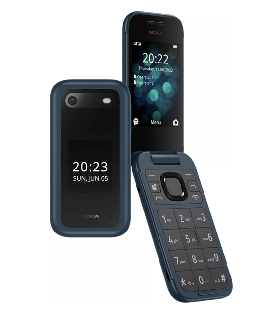 Celular Nokia 2660 Flip Dual Sim 2.8" (Azul) 4G
