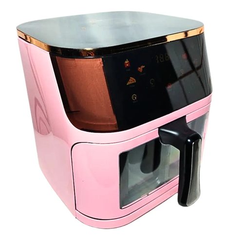 Freidora de Aire XL 10 litros (sin aceite) Time 1400W Rosa