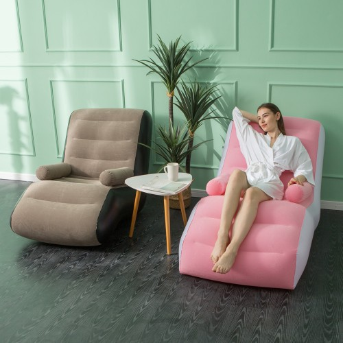 Puff Reposera Inflable (140x85x80cm)