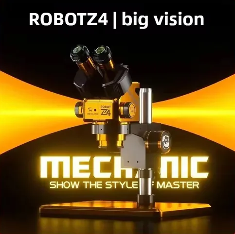 Microscopio Trinocular Mechanic Robot Z4