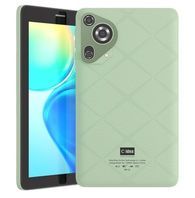 Tablet C Idea CM528 7" Wifi 5G 8gb 256gb Android 15 Verde