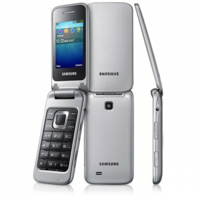 Celular con Tapita Samsung GT-C3520 Plateado
