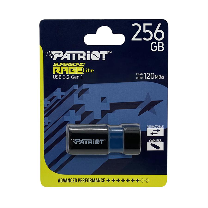 Pendrive 256gb Patriot Rage Lite Usb 3.2 Gen1