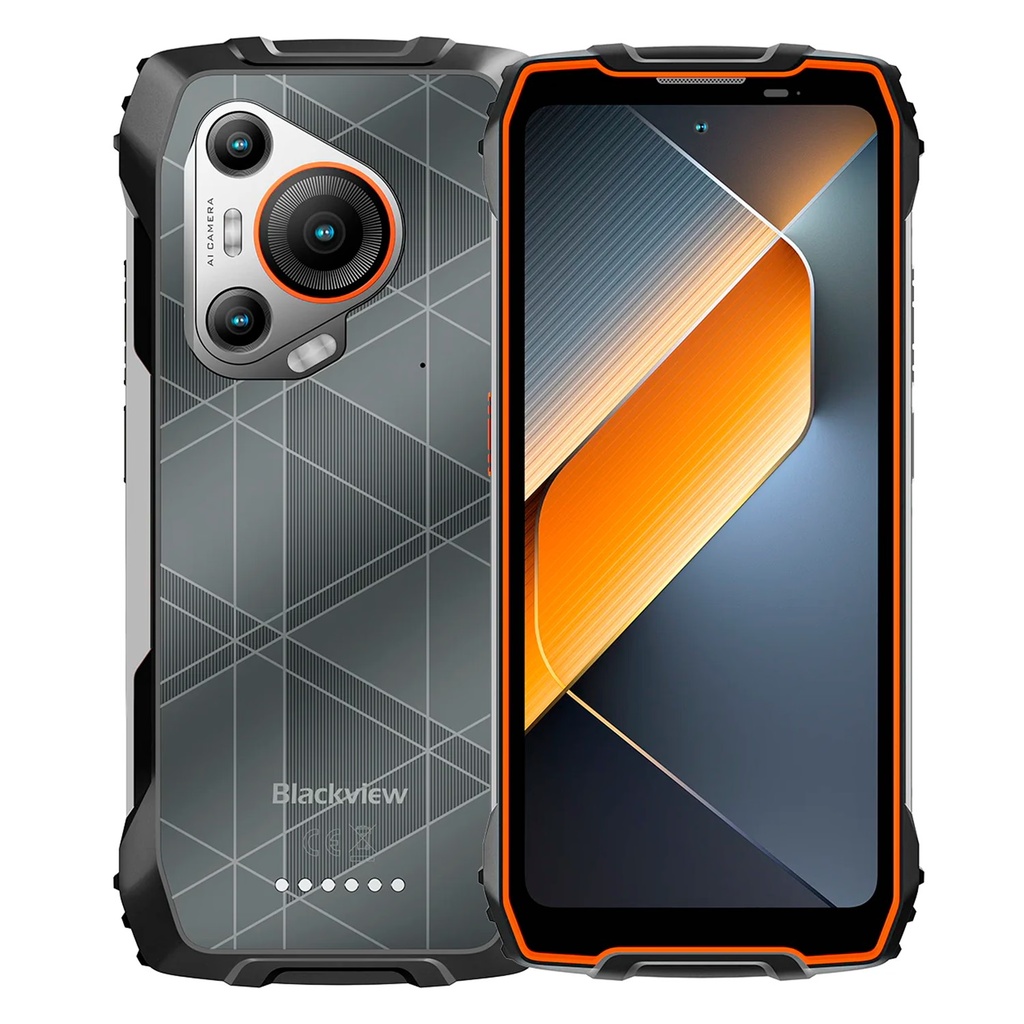 Smartphone BlackView BL7000 256GB 8GB RAM Dual SIM Pantalla 6.78" - Naranja
