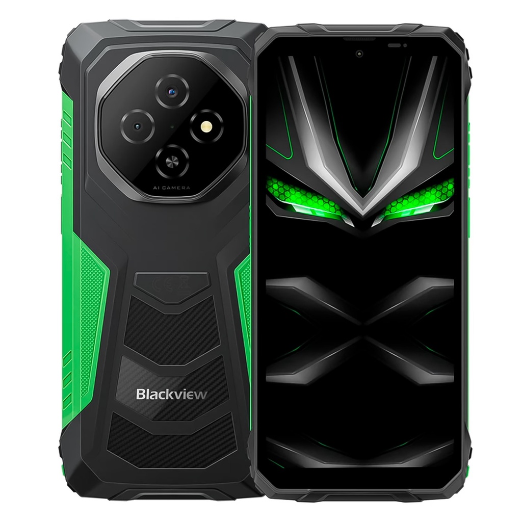 Smartphone Blackview Fort 1 256GB 6GB RAM Dual SIM Pantalla 6.56" - Verde