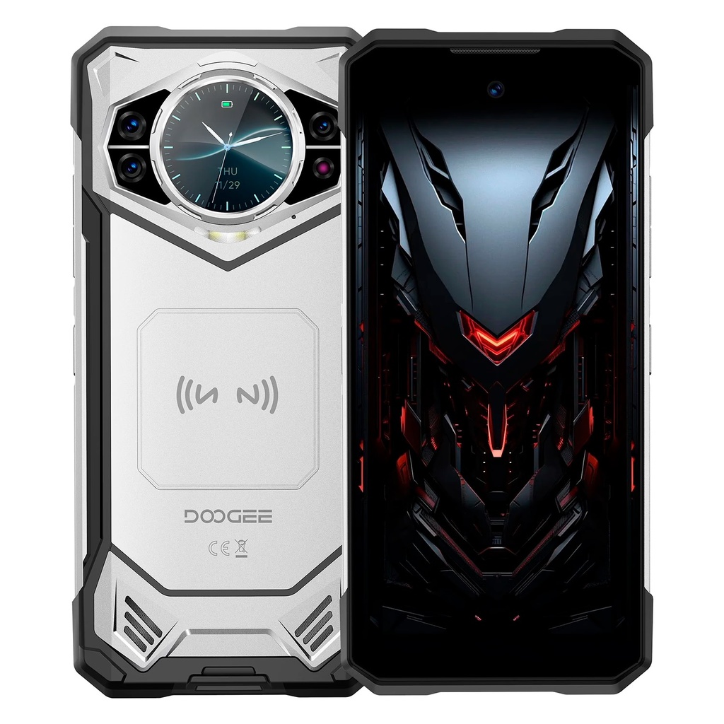 Smartphone Doogee S200 256GB 12GB RAM Dual SIM Pantalla 6.72" - Plata