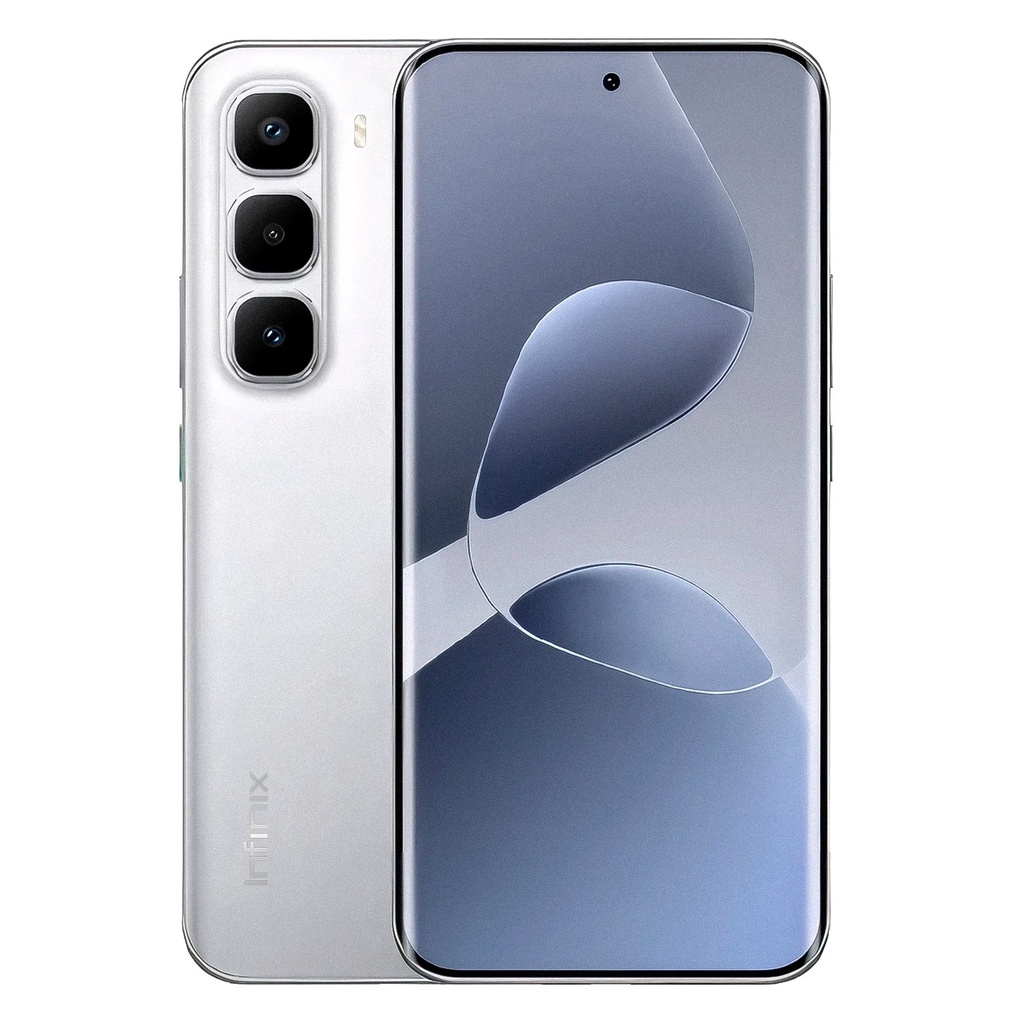 Smartphone Infinix Hot 60 Pro X6885 256GB 8GB RAM Dual SIM NFC Pantalla 6.78" - Plata Titanio