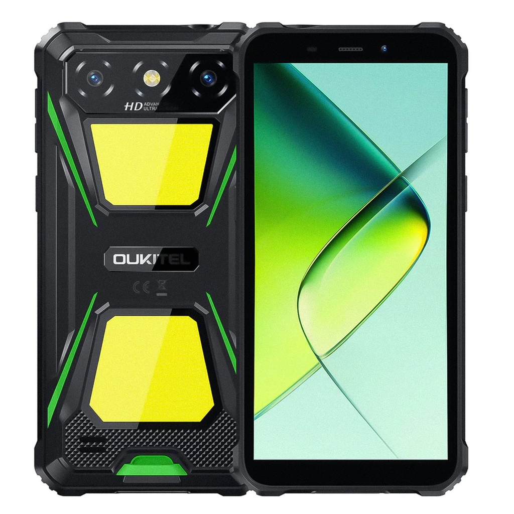 Smartphone Oukitel G5 128GB 4GB RAM Dual SIM Pantalla 6" - Verde (1 Año de Garantía)