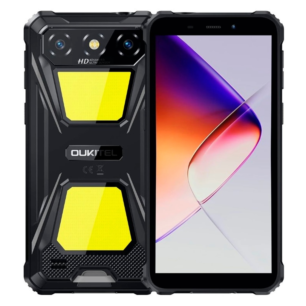 Smartphone Oukitel G5 64GB 4GB RAM Dual SIM Pantalla 6" - Negro (1 Año de Garantía)