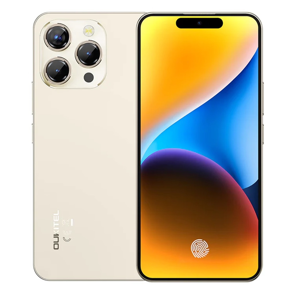 Smartphone Oukitel P1 256GB 8GB RAM Dual SIM Pantalla 6.7" - Dorado (1 Año de Garantía)