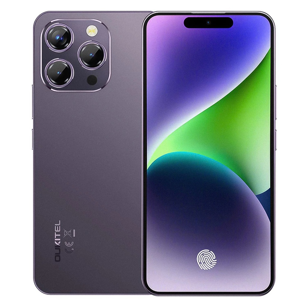 Smartphone Oukitel P1 256GB 8GB RAM Dual SIM Pantalla 6.7" - Púrpura (1 Año de Garantía)