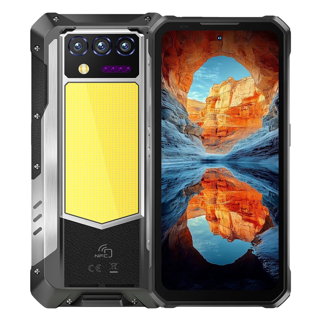 Smartphone Oukitel WP100 Titan 5G 512GB 16GB RAM Dual SIM NFC Pantalla 6.8" - Negro (1 Año de Garantía)