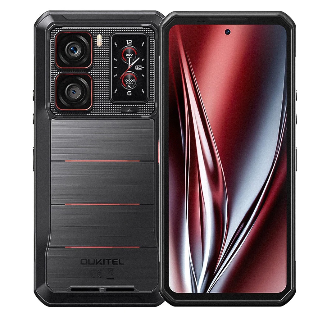 Smartphone Oukitel WP300 5G 512GB 12GB RAM Dual SIM NFC Pantalla 6.8" - Negro (1 Año de Garantía)