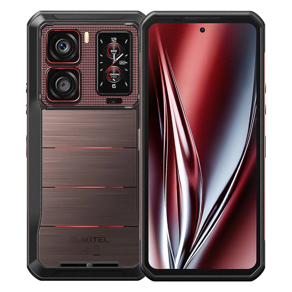 Smartphone Oukitel WP300 5G 512GB 12GB RAM Dual SIM NFC Pantalla 6.8" - Rojo (1 Año de Garantía)