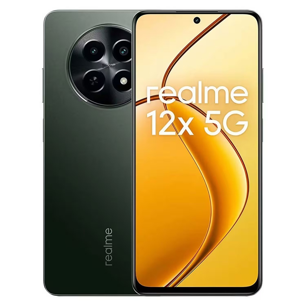 Smartphone Realme 12X 5G RMX3997 256GB 8GB RAM Dual SIM Pantalla 6.67" - Negro (Anatel)