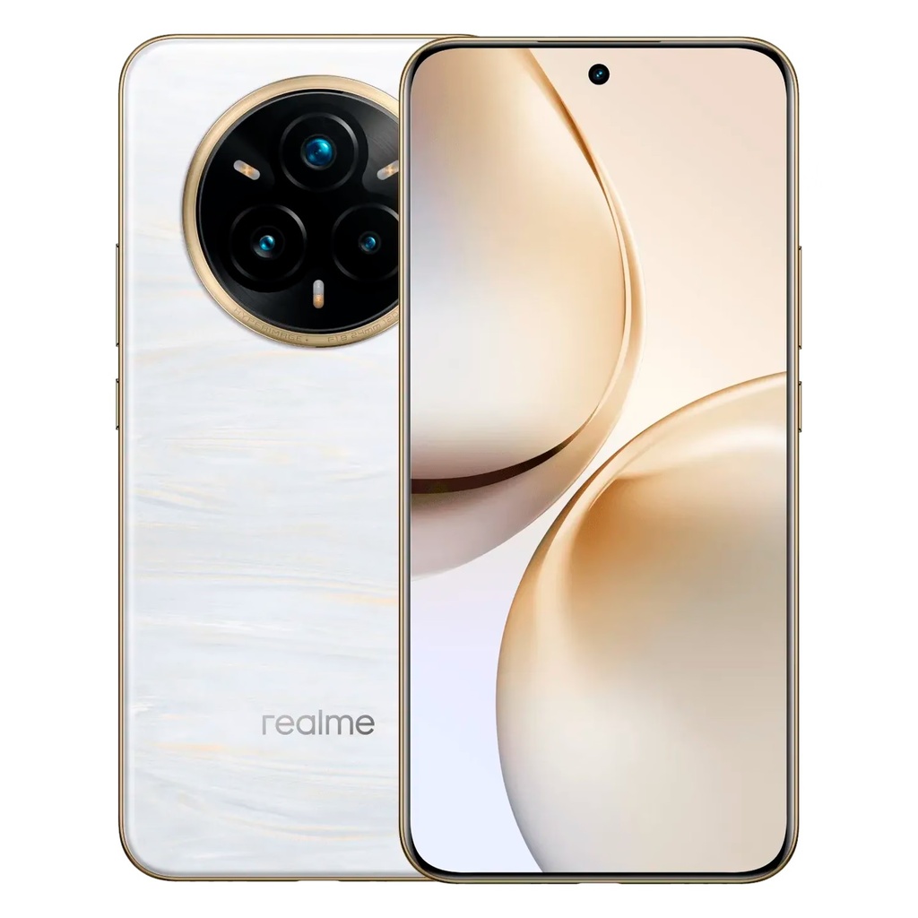Smartphone Realme 14 Pro+ 5G RMX5051 512GB 12GB RAM Dual SIM Pantalla 6.83" - Blanco